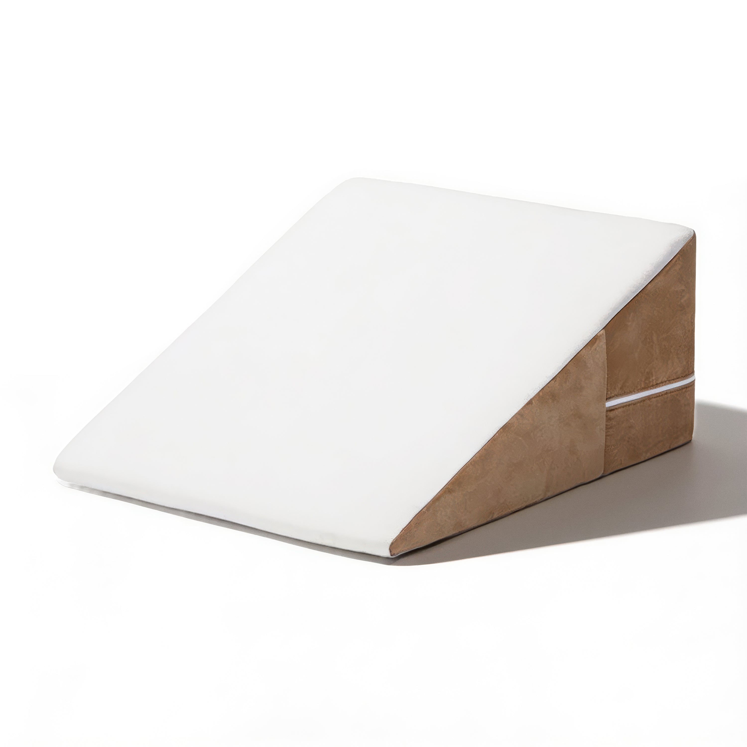 12-inch foam bed wedge on a white background