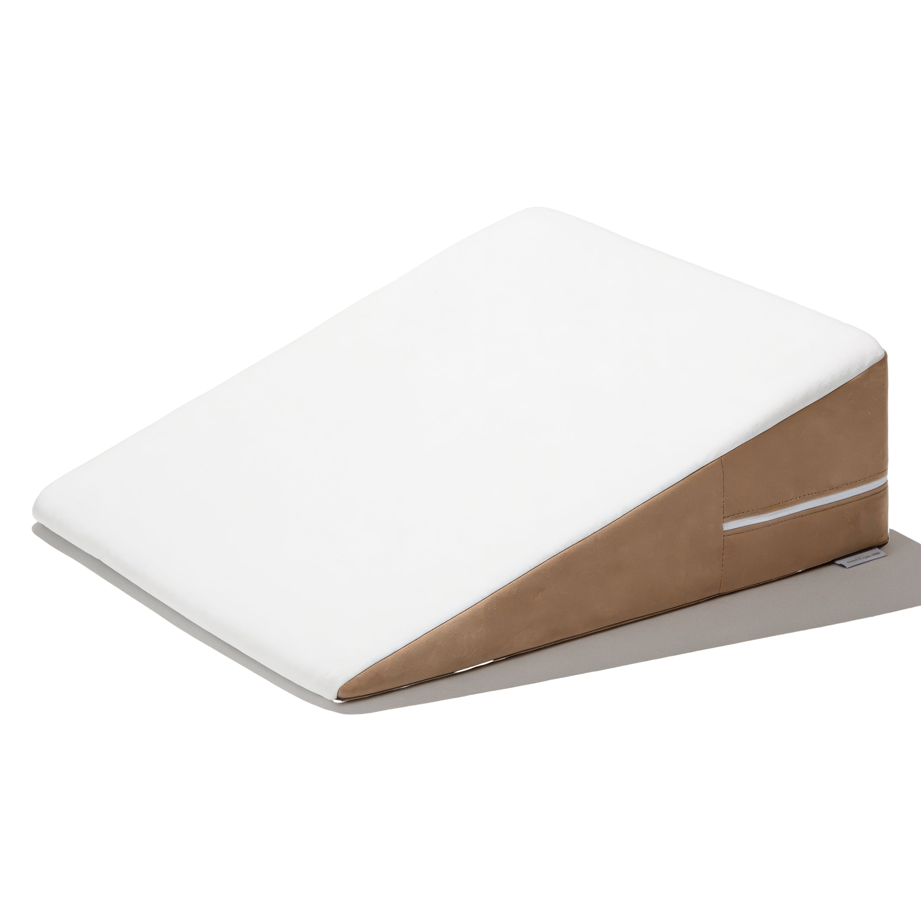 8-inch foam bed wedge on a white background
