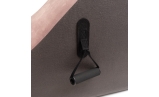 Close up shot of velcro handle on Chakra Yoga Chaise