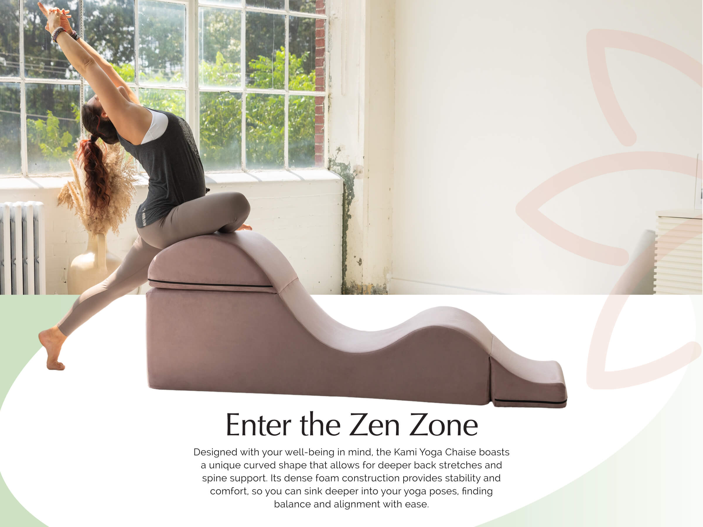 Kami Convertible Yoga Chaise 2