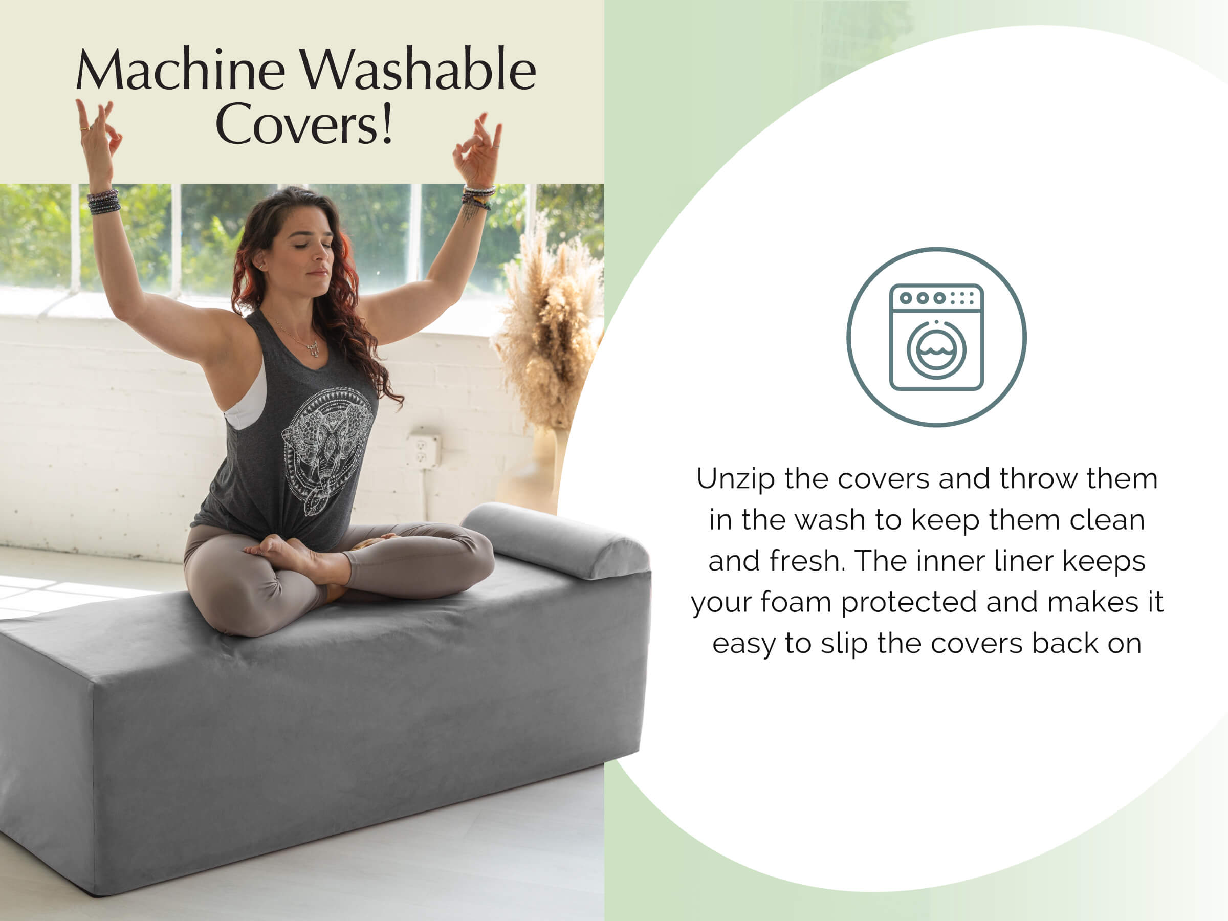 Kami Convertible Yoga Chaise 6